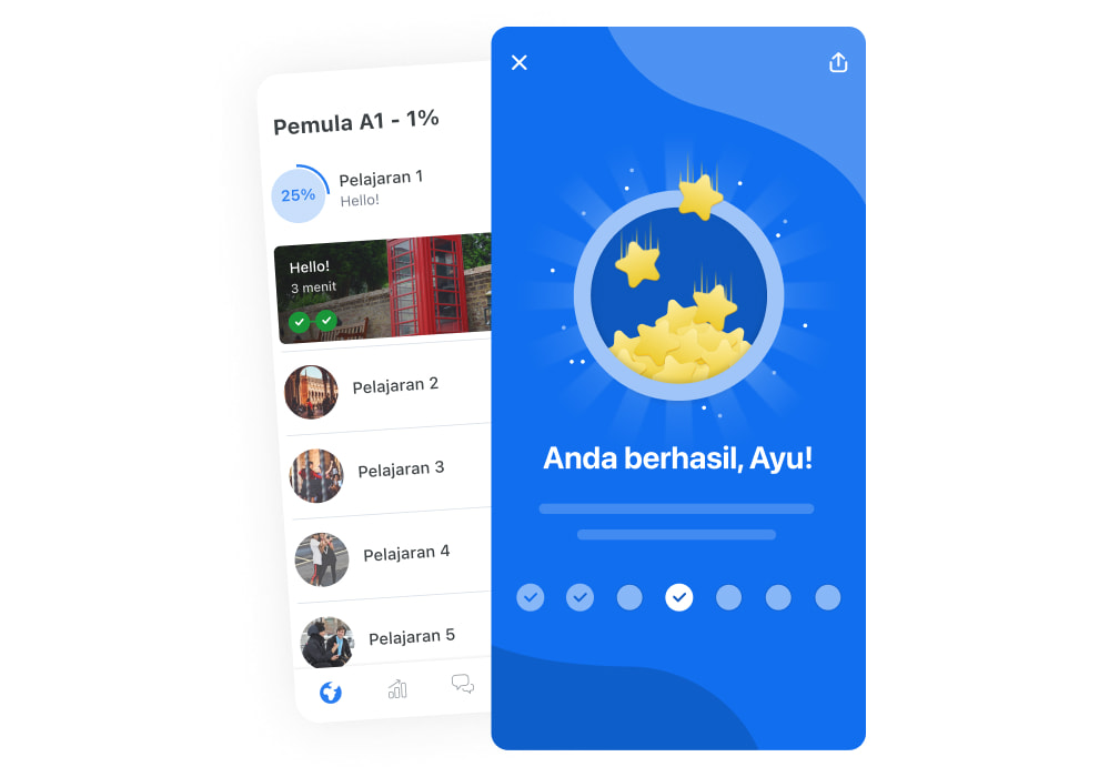 Belajar dengan kecepatan Anda sendiri